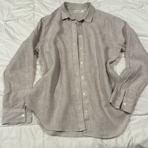 Everlane linen button down